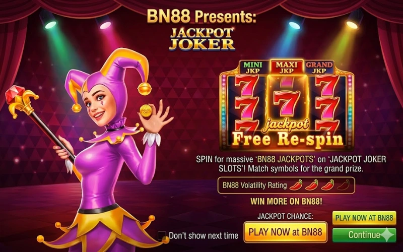 BN88 Jackpot Joker